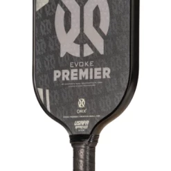 Onix Evoke Premier Pickleball Paddle Lucy Kovalova Matt Wright Designed Black -crazy4pickleball shop blackpremiere