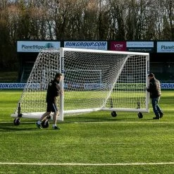 FORZA Alu110 360° Soccer Goal Wheels -crazy4pickleball shop easy to rotate soccer goal wheels