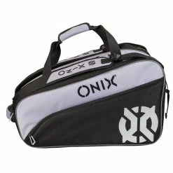 Onix Pickleball ProTeam Paddle Bag Hold All Your Gear In One Bag KZ7401-PPBWB White -crazy4pickleball shop onixproteampaddlebag E2 80 94whiteblack pickleballbag kz7401 ppbwb 11 1800x1799 0b8669ad d49d 4d3c a6c4 de303f7ef27d