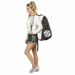 Onix Pickleball ProTeam Paddle Bag Hold All Your Gear In One Bag KZ7401-PPBWB White -crazy4pickleball shop onixproteampaddlebag E2 80 94whiteblack pickleballbag kz7401 ppbwb 2 1799x1799 97339756 1f10 4880 ba2f 29f29017062c