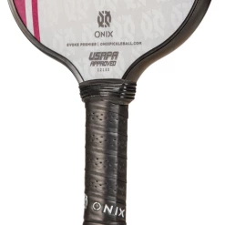 Onix Evoke Premier Pickleball Paddle Lucy Kovalova Matt Wright Designed Pink -crazy4pickleball shop pinkpremierb