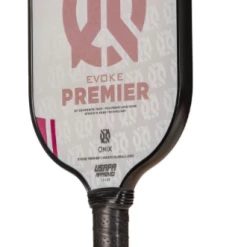 Onix Evoke Premier Pickleball Paddle Lucy Kovalova Matt Wright Designed Pink -crazy4pickleball shop pinkpremierc