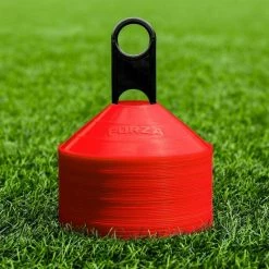 FORZA Soccer Training Marker Cones [9 Colours] -crazy4pickleball shop red 4 17