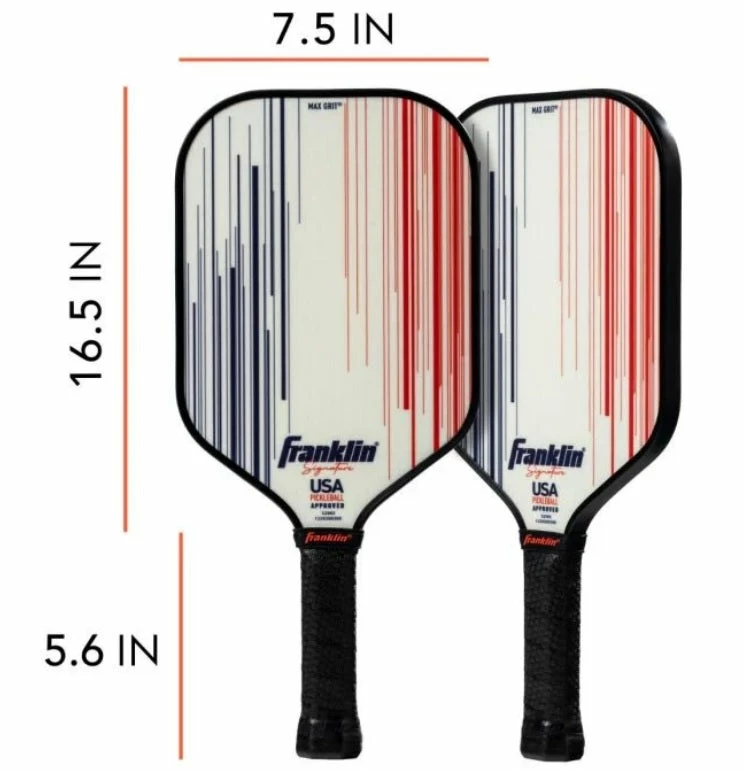 Ben Johns Signature Pickleball Paddle Franklin Sports Max Grit Tech 13mm Wide 5 Ben Johns Signature Pickleball Paddle Franklin Sports Max Grit Tech 13mm Wide – Bild 5