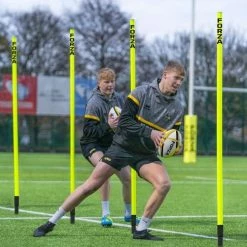 FORZA 6ft Spring Loaded Slalom Training Poles [1.5"] -crazy4pickleball shop slalompole rugbylifestyle03 1