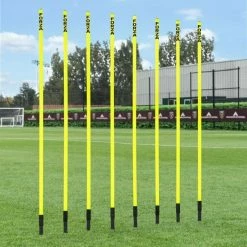 FORZA 5ft Spring Loaded Slalom Training Poles [1"] -crazy4pickleball shop slalompoles 8pk main 2