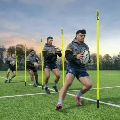 FORZA 5ft Spring Loaded Slalom Training Poles [1"] -crazy4pickleball shop slalompoles rugbylifestyle03 3