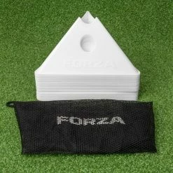FORZA Jumbo Tri Marker Cones [20 Pack] -crazy4pickleball shop trianglecones large white bag