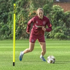 FORZA 6ft Spring Loaded Slalom Training Poles [1.5"] -crazy4pickleball shop west ham ladies slalom pole