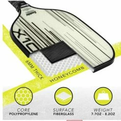 Franklin Sports X-1000 Pickleball Paddle Ben Johns Zane Navratil White Black -crazy4pickleball shop x 1000ab